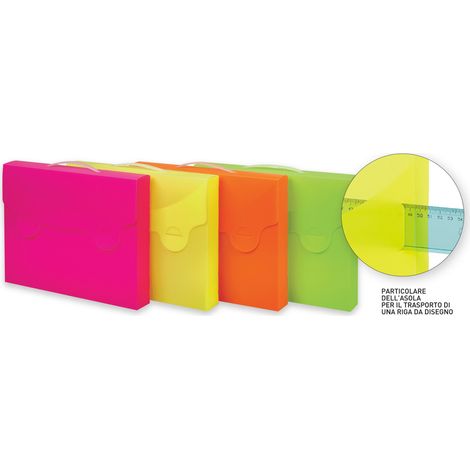 Favorit Valigette Polipropileno (PP) Fucsia, Verde, Naranja, Amarillo (1/2)