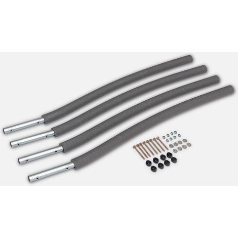 Set di 4 sicurezza per trampolino con montante inferiore 305 a 490cm