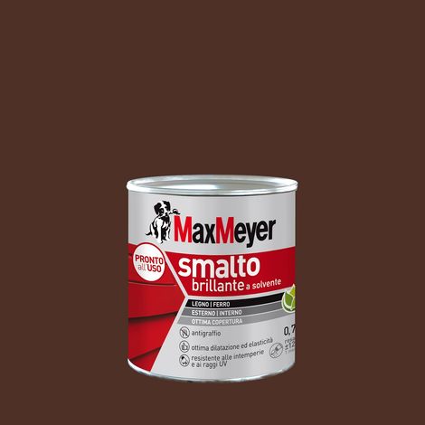 MaxMeyer Smalto a Solvente Brillante Marrone R8016 0,750 l (1/4)