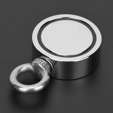 Anneau de récupération magnétique, étanche, aimant néodyme double face pour la pêche et le levage, LNM48-3 (1/5)
