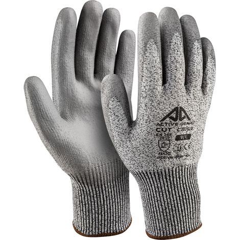 Gants anti-coupure 4x43d - Taille : T9 - ACTIVE GEAR