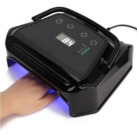Lampe à ongles UV LED Lampe à ongles LED UV 72W Lampe à LED UV Nail Art Gel Lampe à polymériser Rechargeable LED Affichage numérique Vernis à ongles Gel Séchage Lumière Lampes à ongles Outil de manucu (1/5)