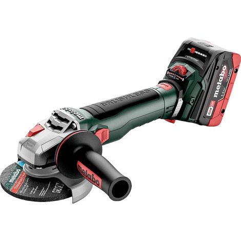 Metabo WVB 18 LT BL 11-125 613057660 Smerigliatrice angolare a batteria 125 mm incl. caricabatterie, incl. seconda batt (1/5)