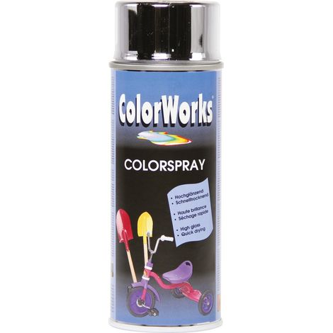 Chrom-Effekt Sprayfarbe 400ml Chrom Argon