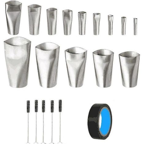 Ensemble de 20 embouts pour mastic d'étanchéité, outils de finition réutilisables pour cuisine, salle de bain et fenêtres. (1/5)