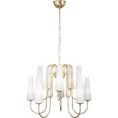 Lampadario Magnum Zuma Line oro/bianco 10xE14 1129 (1/4)
