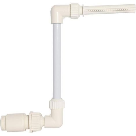 AMXCNOY Wasserstrahl für Schwimmbecken, verstellbarer Poolbrunnen, Schwimmbadstütze, Pooldekorationszubehör, Düse für 1,5"-Gewindeanschluss (Einzelkopf) (1/4)