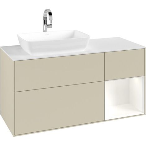 Villeroy & Boch F811MTHJ Meuble sous lavabo Finion F81 (1/3)