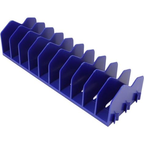 10-fach Zangenhalterung Standardbreite komplett aus Stahl für Werkzeugkasten Schublade Lochwand mit Kippfunktion inklusive Schraubendreher für (1/5)