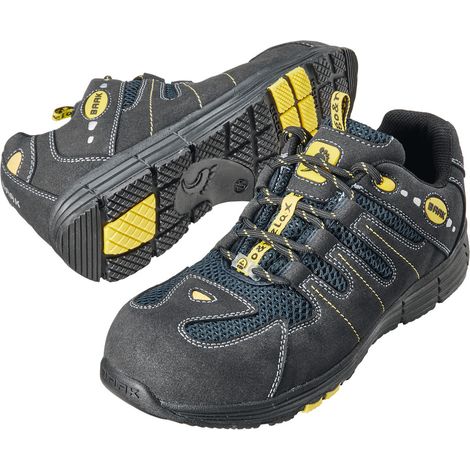 Chaussure de sécurité Rick2 Taille 47 W.12 bleu/jaune S1P SRC ESD EN20345 (1/4)