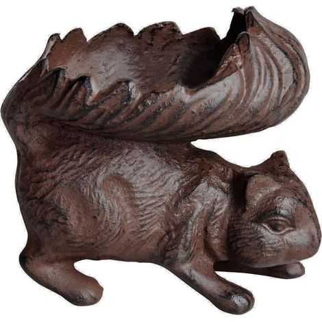 Comedero decorativo para ardillas