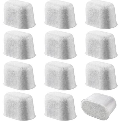 12 ricambi per filtri dell'acqua, filtri a carbone attivo adatti per macchine da caffè Ninja, filtri a carbone attivo originali, sostituzione filtro dell'acqua, accessori per il caffè. (1/5)