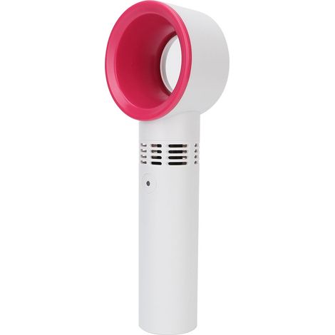 Ventilateur portable mini USB rechargeable sans lame pour greffe de faux cils (blanc) (1/5)