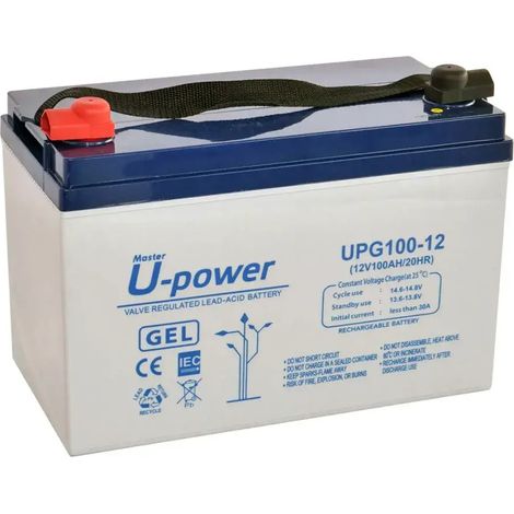 Batería GEL UPG100-12 de 100Ah