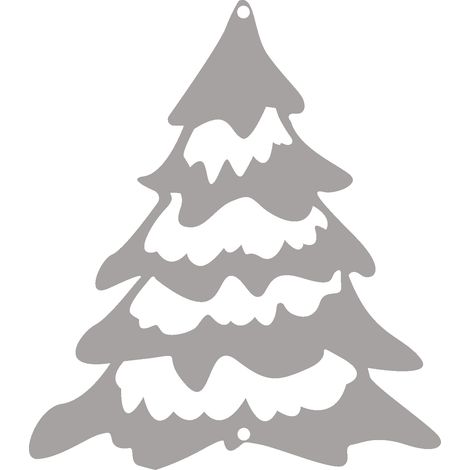 Weihnachtsanhänger 34 € WEIHNACHTSBAUM Durchbrochene Weihnachtsdekoration FEIERTAGE 13x15