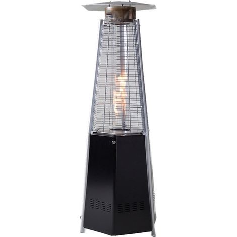 1PZ STUFA RADIANTE PIRAMIDE ESAGONALE 12,5 kw