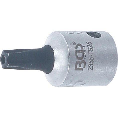 Chiave a bussola  6,3 mm (1/4")  profilo a TS (per Torx Plus ) con alesatura TS25 (1/3)