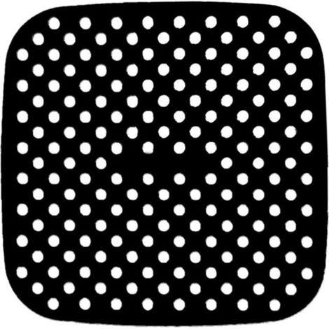 Tapis de cuisson pour Airfryer – Silicone – 21x21 cm – Réutilisable – Antiadhésif – Accessoire universel (1/4)