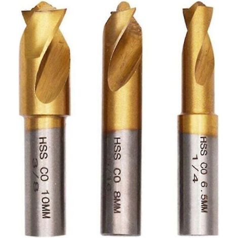 HSS-CO Kobalt-Bohrerset für gehärtetes Metall, Edelstahl, Gusseisen