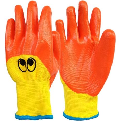 Gants enfants 5-7 ans Gants de jardinage en fibre de bambou (1/5)