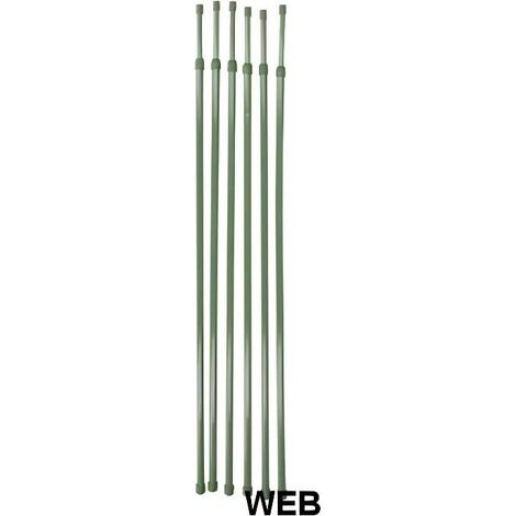 Kinzo Soportes ajustables verdes para plantas 49-80 cm (1/3)