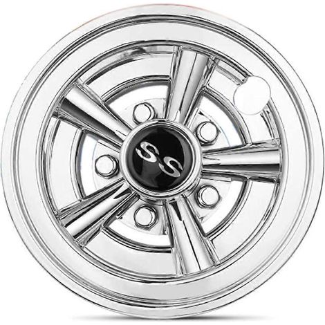 4 enjoliveurs chromés de 8 pouces pour voiturette de golf Club Car (1/5)