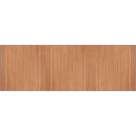 Tapis rectangulaire naturel 100x300 bambou (1/5)