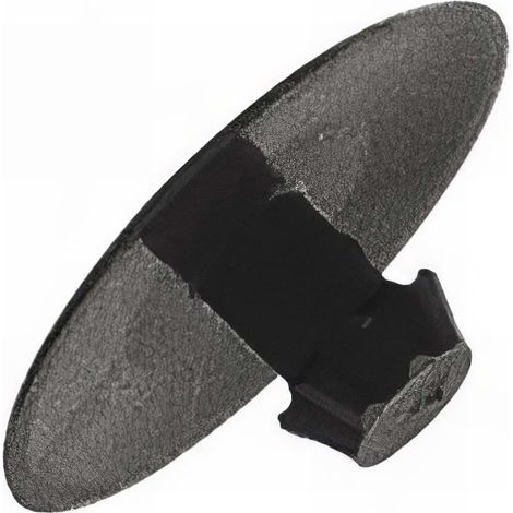 500 capuchons orientables noirs pour vis fixation directe