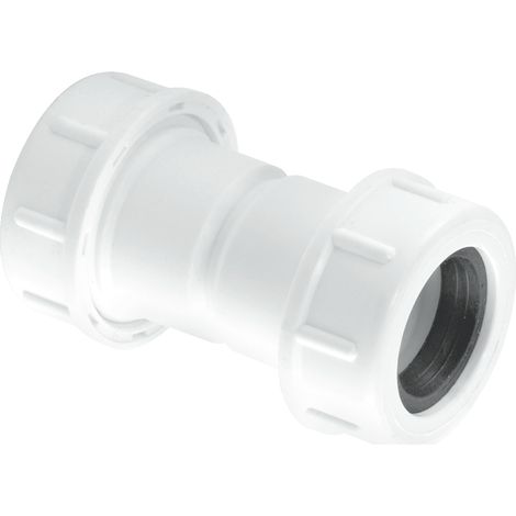 McAlpine R1M 19/23mm Universal Straight Overflow Connector (1/4)