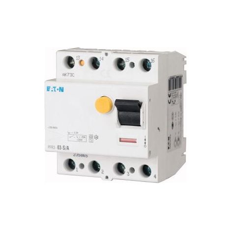 Interrupteur différentiel type A/S 10kA 63A/4pol/100mA 235471