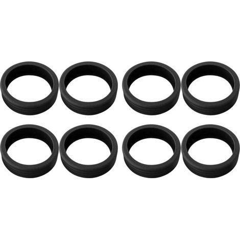 Ulisem 8er-Pack Gepäckrollenschutz - Kofferradschutz aus Silikon, reduziert Staubschutzhülle, für wasserdichte Schutzhülle, Reisekoffer, Gepäckkoffer (1/4)