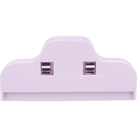 Food Sealing Clip Good Sealing Effect Thick Strong Flexibility Large Clamping Force Snack Sealing Clip for KitchenPink (1/5)