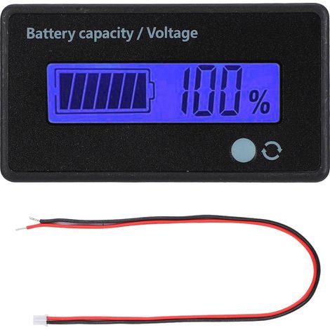 L'afficheur intelligent de puissance de batterie GY-6D est compatible avec les tensions de 12 à 84 V et dispose d'alarmes sonores et visuelles. (1/5)