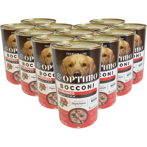 OPTIMO SET 12 BOCCONCINI PER CANE AL GUSTO MANZO DA 1250 GR (1/4)