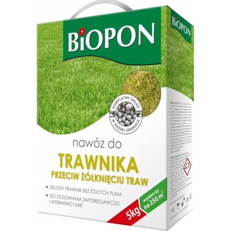 Fertilizzante anti-ingiallimento per prato 5 kg