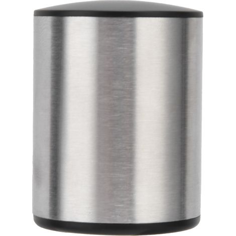 Bouchon de vin - Acier inoxydable et gel de silice - Étanchéité optimale pour conservation du vin rouge et champagne - Dimensions 41,6 x 57,5 mm - 1 pièce