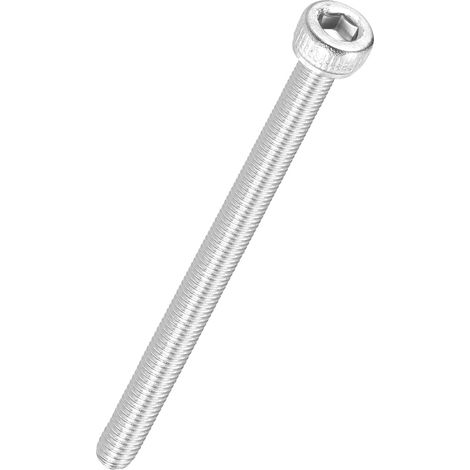 20Pcs Vis à Tête Cylindrique à Six Pans Creux M3-0.5x45mm, Argenté (1/5)