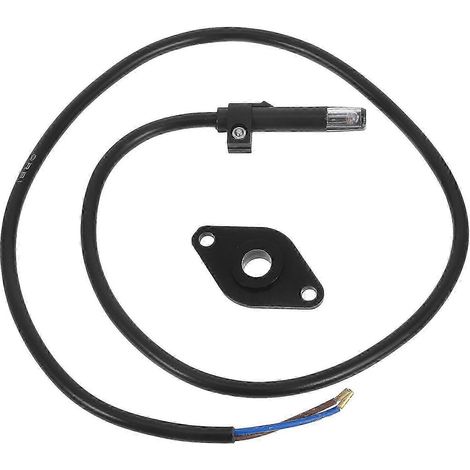 Compatible avec les détecteurs de flamme universels pour cuisinières à gaz, fabriqué en plastique noir résistant aux hautes températures, 1 unité, fonction de sécurité à réponse rapide. (1/5)