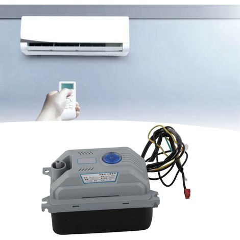 Pompe à condensats 220 VCA, hauteur de refoulement de 1,2 mètre, pompe de vidange silencieuse de climatisation centrale 10 W avec niveau, 1100 ml/min, pompe de relevage de condensats multi-unités à se (1/5)