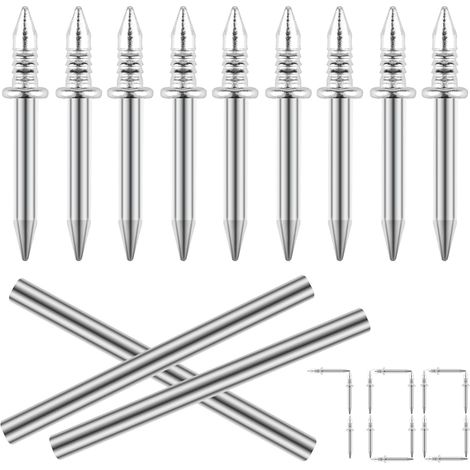 Kit de Clous à Double Tête (avec Outil d'Installation Spécial) – Fixation pour Plinthes, 700 Clous + 7 Outils, Sans Perçage (1/5)