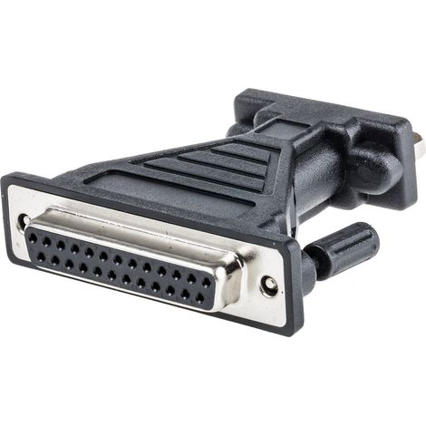 Adaptateur Sub-D 9 Mâle vers Sub-D 25 Femelle RS PRO ( Prix pour 1 )
