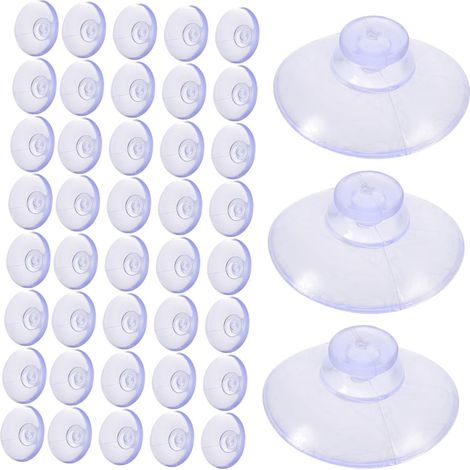 Badezimmerhaken Glas Saugnapf Set starke Saugnäpfe und PVC (1/5)