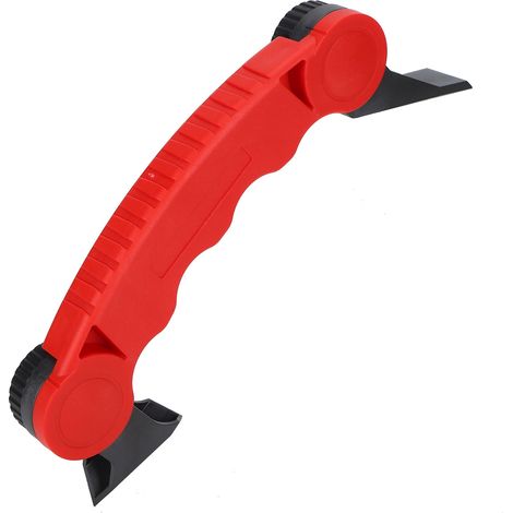 Outil de remplissage de mastic, racloir à joints de menuiserie robuste, durable, confortable et multifonctionnel (1/5)