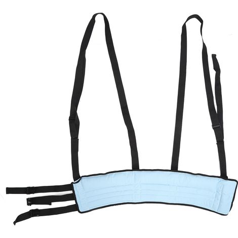 Sangle de traction lombaire, harnais de décompression vertébrale, soulageur de douleur dorsale, étireur renforcé avec sangles suspendues épaisses, taille S 85-95cm (1/5)
