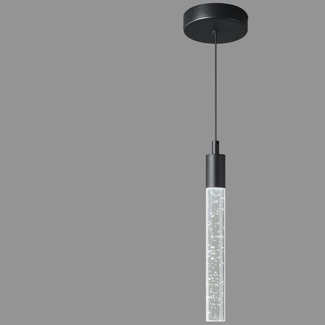 Lampe à suspension moderne d'île de cuisine Table de chevet Noir Mini pendentif Pour chambre à coucher Petites lampes suspendues(1-Paquet) (1/5)