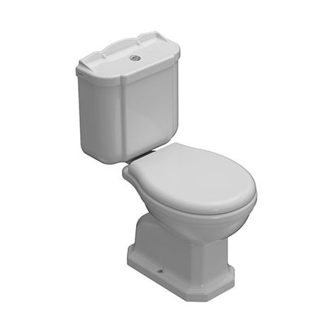 Water Paestum monoblocco con cassetta di scarico cm. 67x38 di