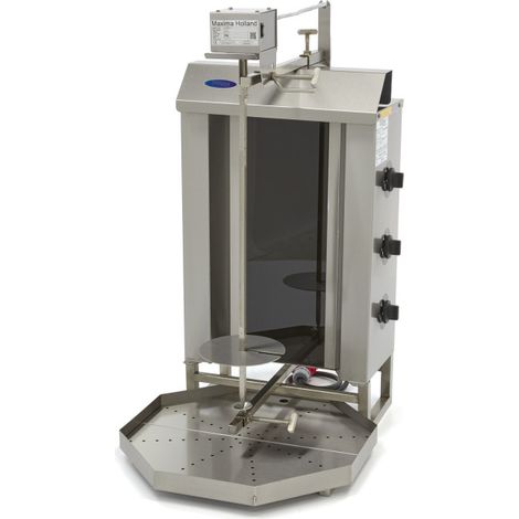 Machine à kebab - 3 brûleurs - 30kg de viande - Électrique - Maxima (1/5)