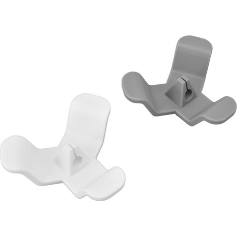 Lot de 2 enrouleurs de câbles de cuisine, organisateurs de câbles en gel de silice, gain de place, universels pour appareils de cuisine, 3 gaines de câble (1/5)