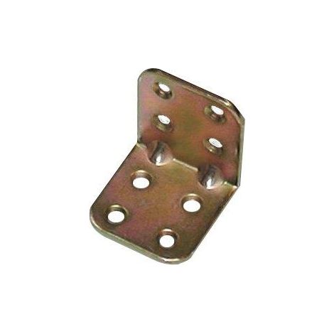GIUNZIONE GAZEBO ANGOLARE 788 - ZINCATA GIALLA S.MM 2,0 MM 30X30X30- 100 pezzi