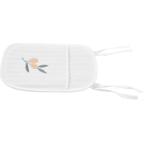 Organisateur de lit suspendu pour bébé, doux, confortable, respirant et portable, accessoire de rangement pour couches et sucettes, olive, petit modèle